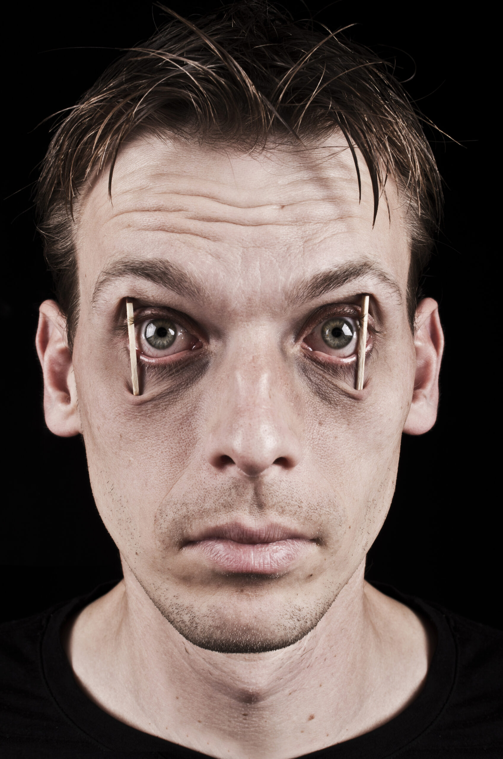 Workaholic,Or,Sleepless,Man.,Concept,Of,Staying,Awake
